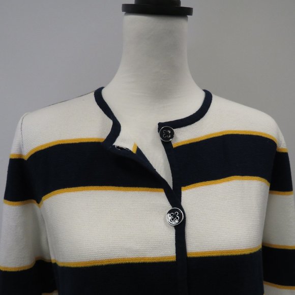Kasper Nautical Summer Sweater Size Petite XL NWOT - Picture 4 of 8